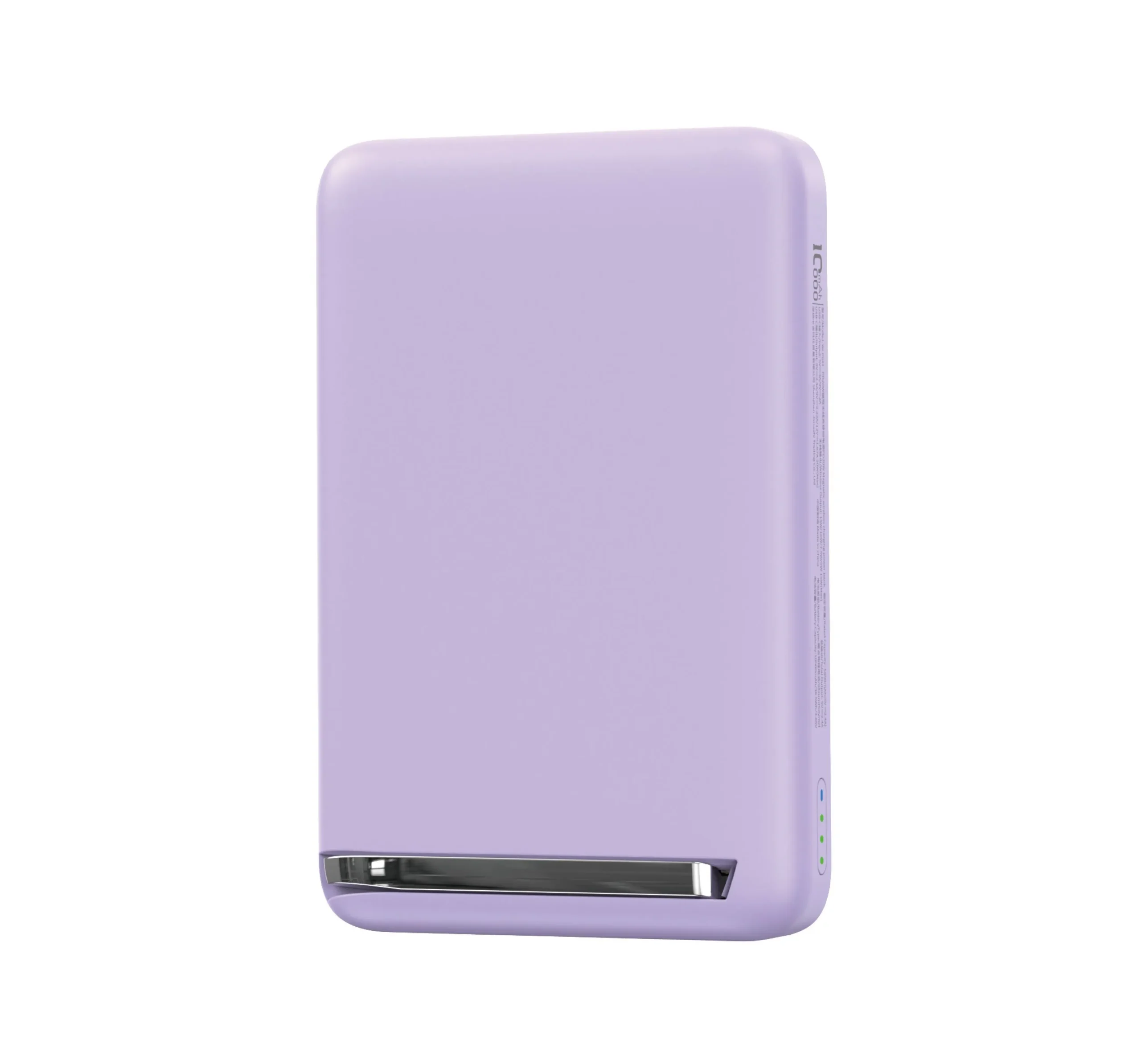 WiWU Magnetic MagSafe PowerBank 10000mAh with Stand Purple 15W (P043) POWERBANK MAGSAFE WIWU WiWU Magnetic MagSafe PowerBank 10000mAh with Stand Purple 15W (P043) - Image 5