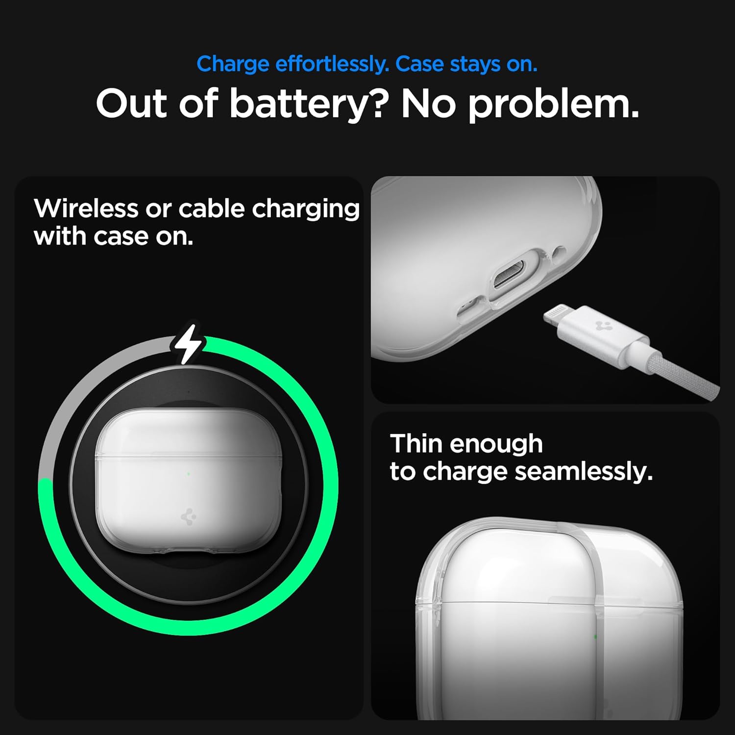 Θήκη Spigen Liquid Crystal Clear AirPods Pro 3 APPLE AIRPODS Spigen Θήκη Spigen Liquid Crystal Clear AirPods Pro 3 - Image 3