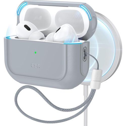 Θήκη ESR AirPods Pro 1/2 Orbit Hybrid Case Grey (MagSafe Compatible) APPLE AIRPODS ESR Θήκη ESR AirPods Pro 1/2 Orbit Hybrid Case Grey (MagSafe Compatible)