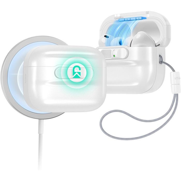 Θήκη ESR AirPods Pro 3 Pulse FlickLock White (MagSafe Compatible) APPLE AIRPODS ESR Θήκη ESR AirPods Pro 3 Pulse FlickLock White (MagSafe Compatible)