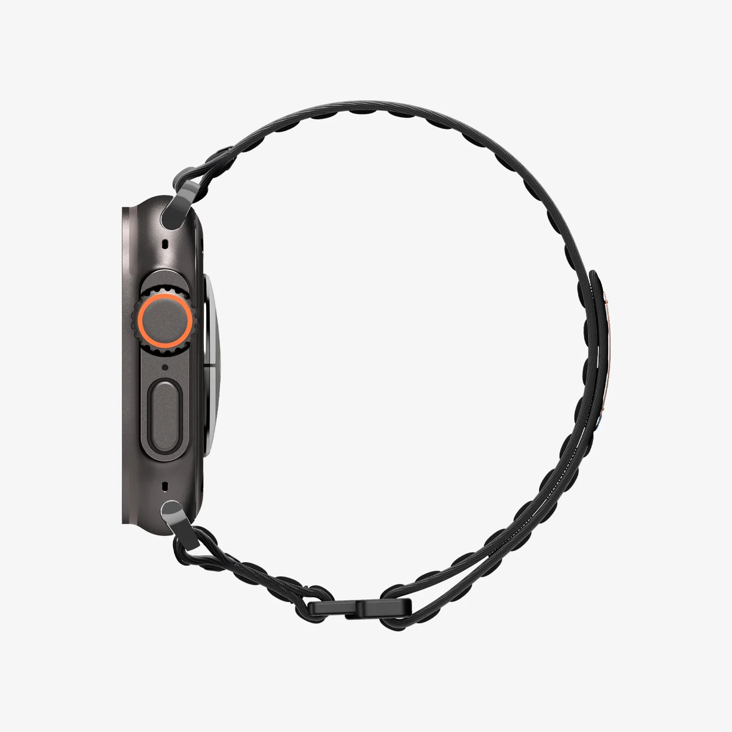 Λουράκι Spigen Fabric Black Apple Watch 44/45/46/49mm (WBF0) APPLE WATCH Spigen Λουράκι Spigen Fabric Black Apple Watch 44/45/46/49mm (WBF0) - Image 10