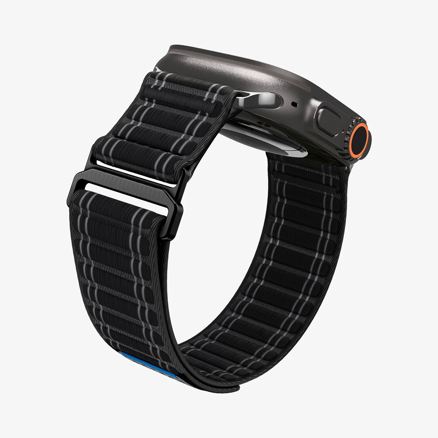 Λουράκι Spigen Fabric Black Apple Watch 44/45/46/49mm (WBF0) APPLE WATCH Spigen Λουράκι Spigen Fabric Black Apple Watch 44/45/46/49mm (WBF0) - Image 4
