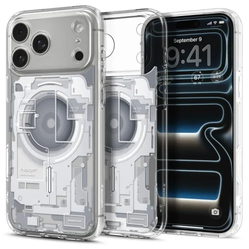 Alternative view of Θήκη Spigen Ultra Hybrid MagSafe Neo One-Apple White iPhone 17 Pro