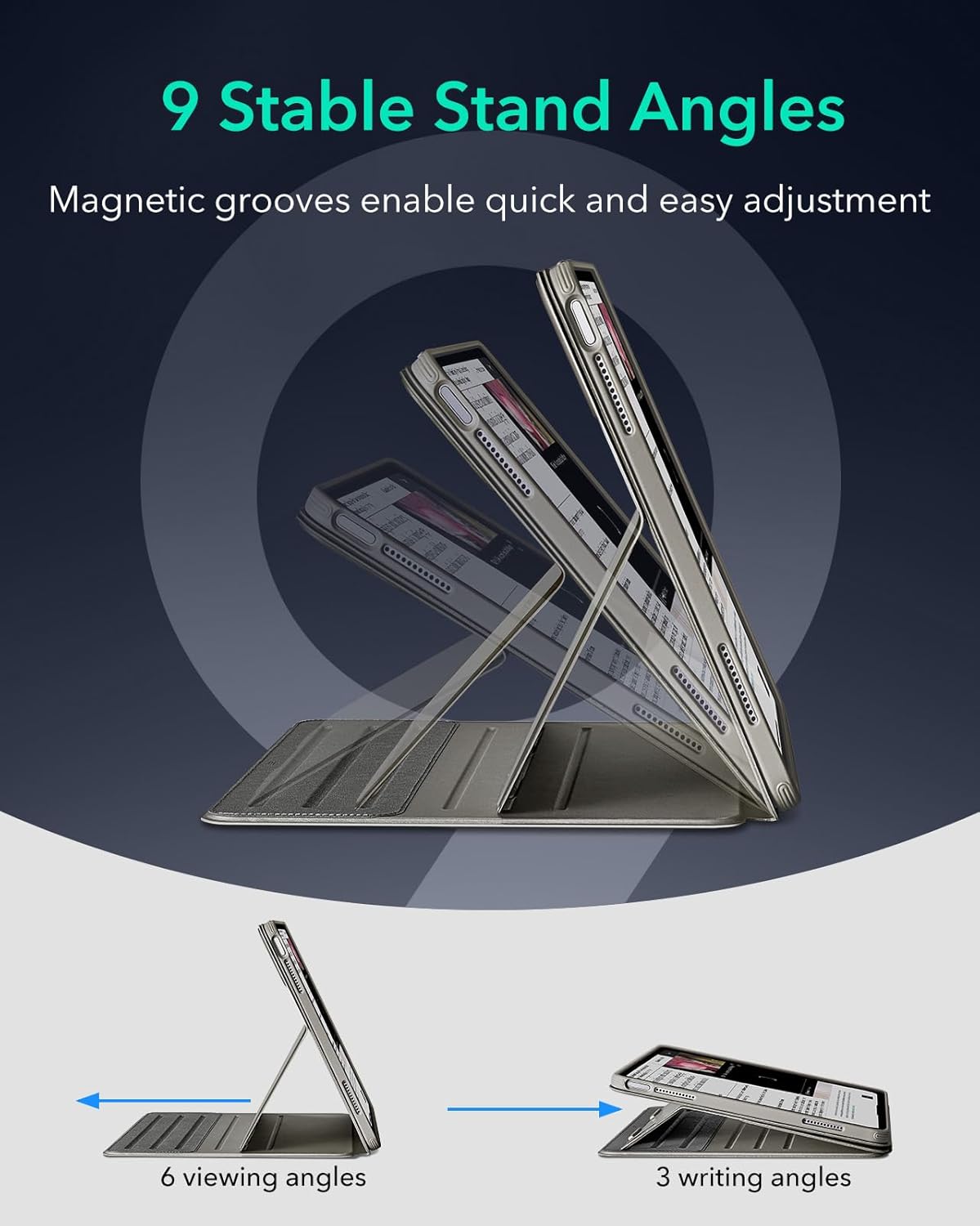 Θήκη ESR Shift Magnetic Titanium iPad Air 13 2024/2025 ΘΗΚΕΣ ESR Θήκη ESR Shift Magnetic Titanium iPad Air 13 2024/2025 - Image 3