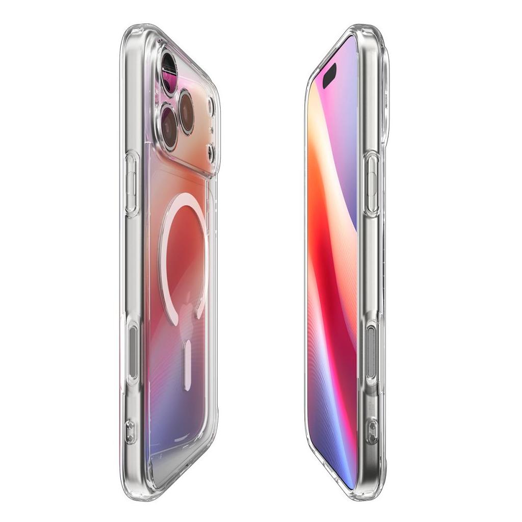 Θήκη Spigen Ultra Hybrid MagSafe Clear White iPhone 17 Pro ΘΗΚΕΣ Spigen Θήκη Spigen Ultra Hybrid MagSafe Clear White iPhone 17 Pro - Image 5