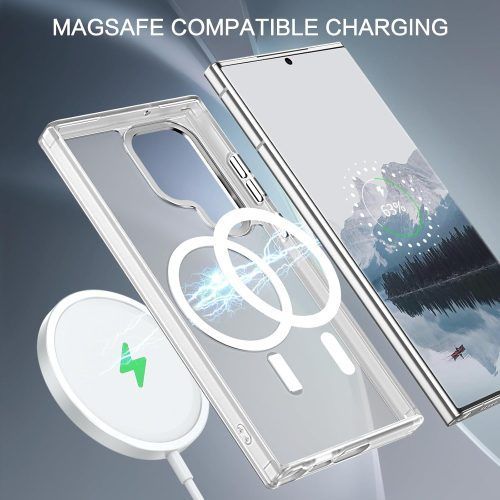 Alternative view of Θήκη Orso MagCase Focus Frosted Clear Samsung Galaxy S25 Ultra