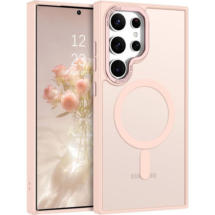 Θήκη Orso MagCase Focus Frosted Rose Samsung Galaxy S26 Ultra ΘΗΚΕΣ Orso Θήκη Orso MagCase Focus Frosted Rose Samsung Galaxy S26 Ultra