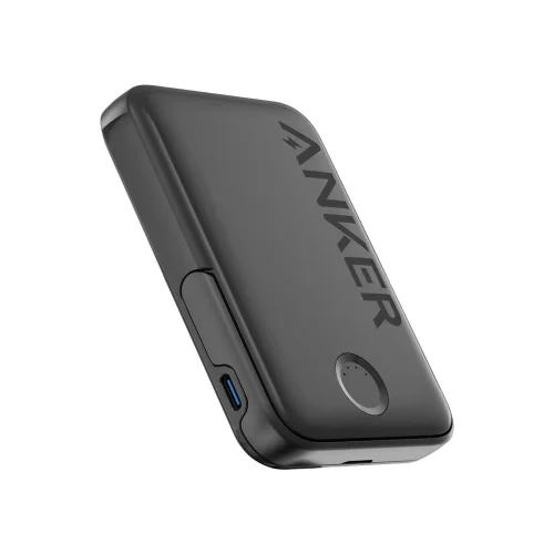Anker PowerBank MagGo MagSafe with Foldable Stand 5000mAh Black (322)