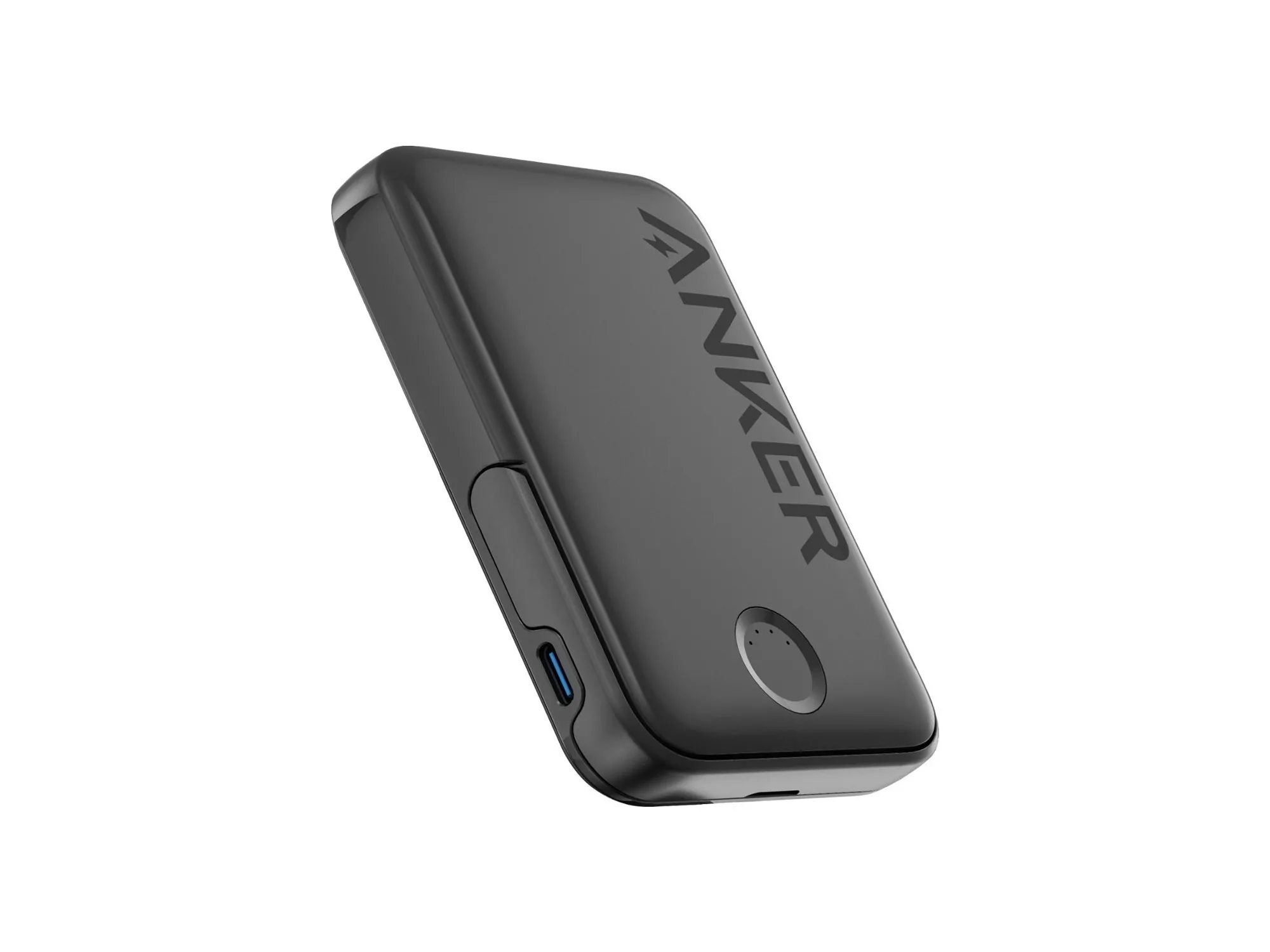 Anker PowerBank MagGo MagSafe with Foldable Stand 5000mAh Black (322) POWERBANK MAGSAFE Anker Anker PowerBank MagGo MagSafe with Foldable Stand 5000mAh Black (322)