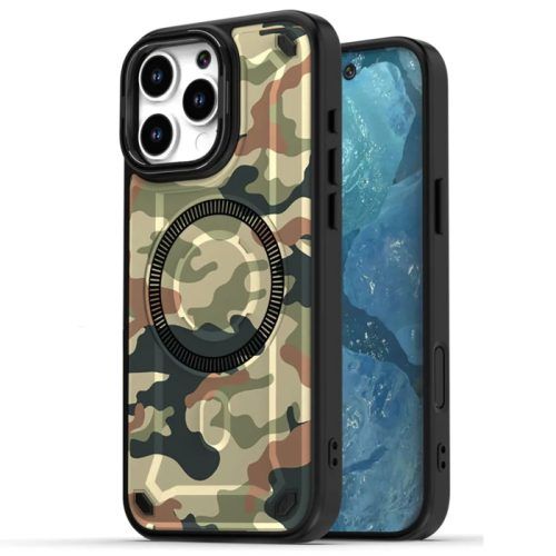 Θήκη Orso MagCase Rugged Camouflage Green iPhone 13/14