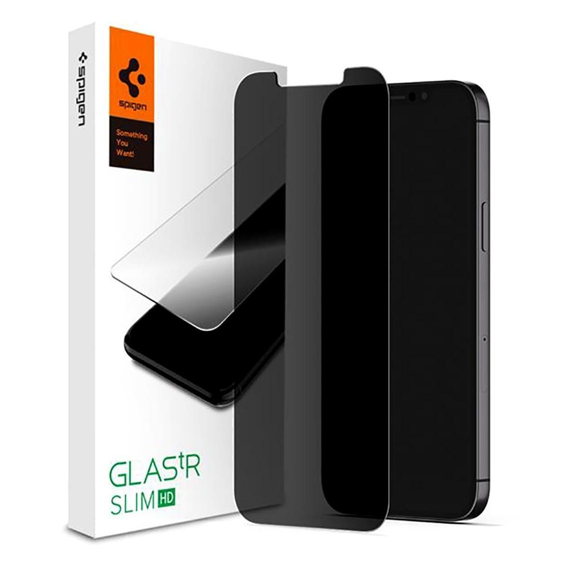 Spigen GLAS. tR Slim Privacy Tempered Glass iPhone 13/13 Pro/14/16e/17e ΠΡΟΣΤΑΣΙΑ ΟΘΟΝΗΣ Spigen Spigen GLAS. tR Slim Privacy Tempered Glass iPhone 13/13 Pro/14/16e/17e
