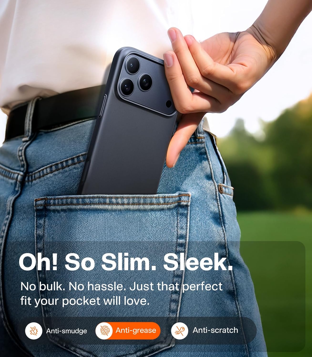 Θήκη Torras SlimFit MagSafe Black iPhone 17 Pro Max ΘΗΚΕΣ TORRAS Θήκη Torras SlimFit MagSafe Black iPhone 17 Pro Max - Image 7