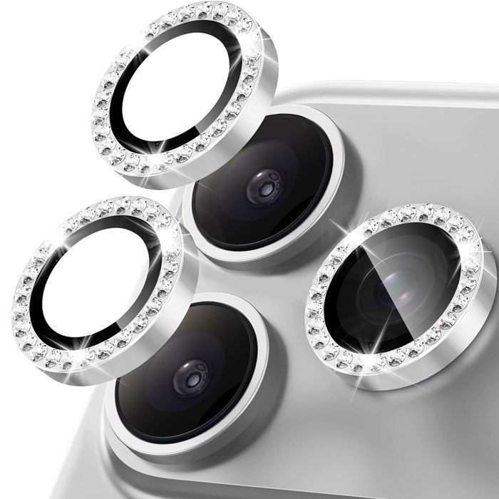 Orso Lens Camera Tempered Glass Silver Diamonds iPhone 18 Pro/18 Pro Max ΠΡΟΣΤΑΣΙΑ ΟΘΟΝΗΣ Orso Orso Lens Camera Tempered Glass Silver Diamonds iPhone 18 Pro/18 Pro Max