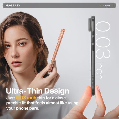 Alternative view of Θήκη MagEasy Lyte M Magsafe Ultra Light Coral iPhone 17 Pro