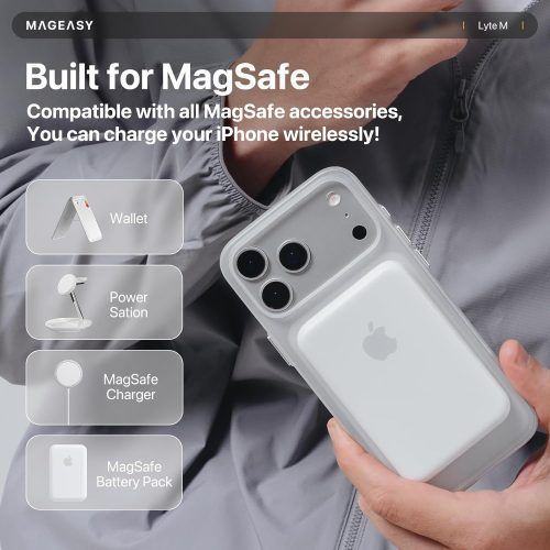 Alternative view of Θήκη MagEasy Lyte M Magsafe Ultra Light iPhone 17 Pro Max