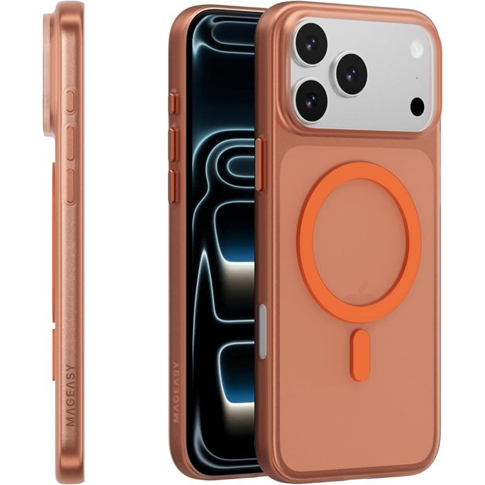 Θήκη MagEasy Lyte M Magsafe Ultra Light Coral iPhone 17 Pro ΘΗΚΕΣ MagEasy Θήκη MagEasy Lyte M Magsafe Ultra Light Coral iPhone 17 Pro