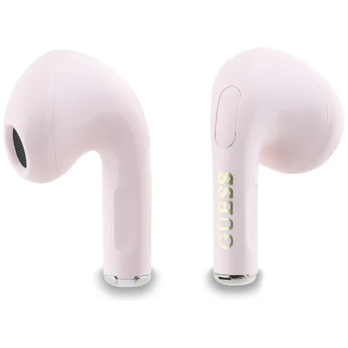 Alternative view of Guess Wireless Earbuds TWS Effect Printed Classic Logo & Charm Pink