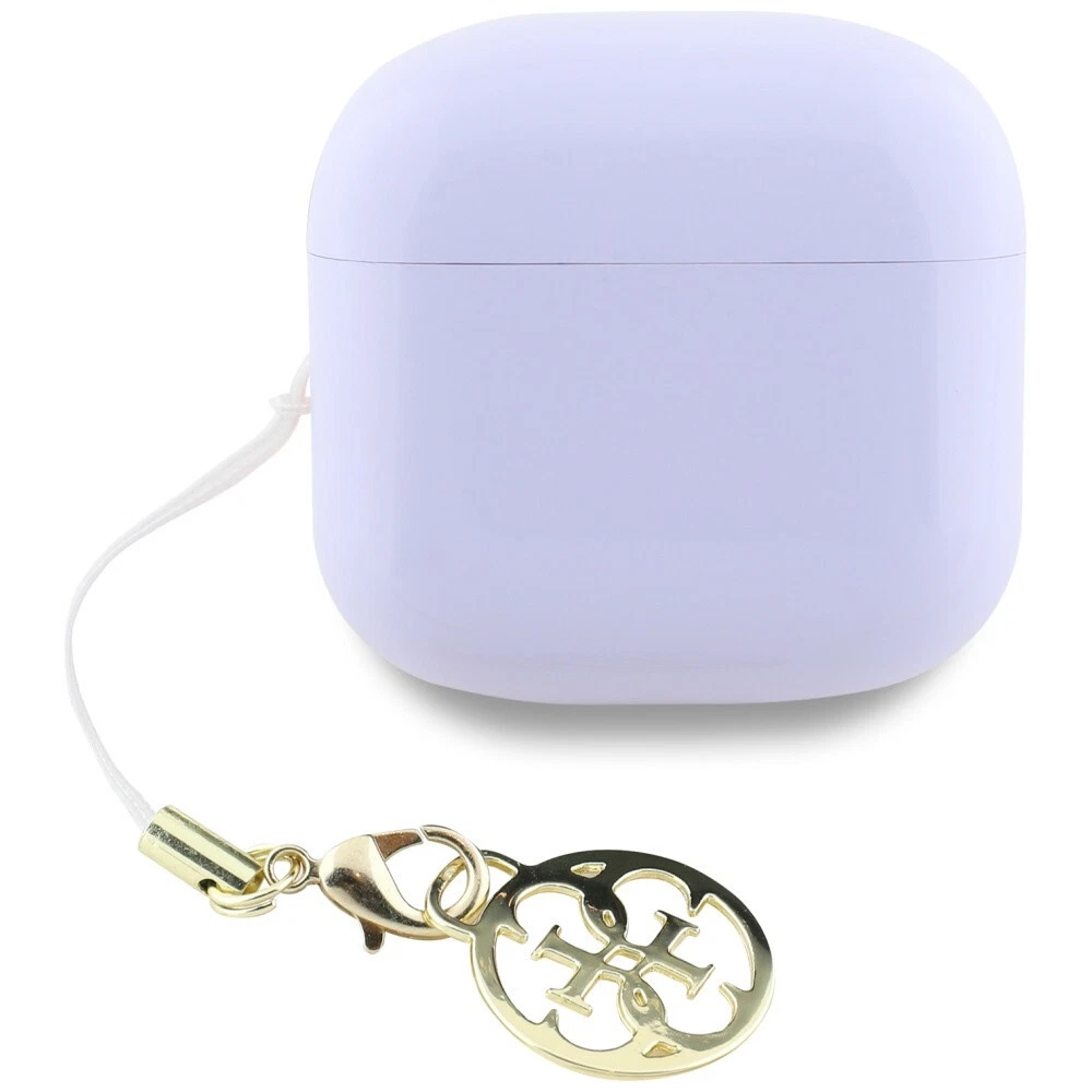 Guess Wireless Earbuds TWS Effect Printed Classic Logo & Charm Purple ΑΚΟΥΣΤΙΚΑ-BLUETOOTH Guess Guess Wireless Earbuds TWS Effect Printed Classic Logo & Charm Purple - Image 3