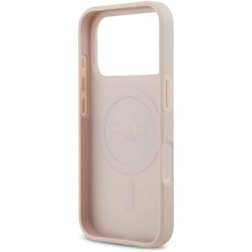Alternative view of Θήκη Guess 4G Circle Classic Logo Magsafe Pink iPhone 17 Pro Max