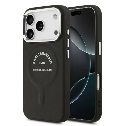 Θήκη Karl Lagerfeld Karl RSG Logo MagSafe Black iPhone 17 Pro ΘΗΚΕΣ KARL LAGERFELD Θήκη Karl Lagerfeld Karl RSG Logo MagSafe Black iPhone 17 Pro