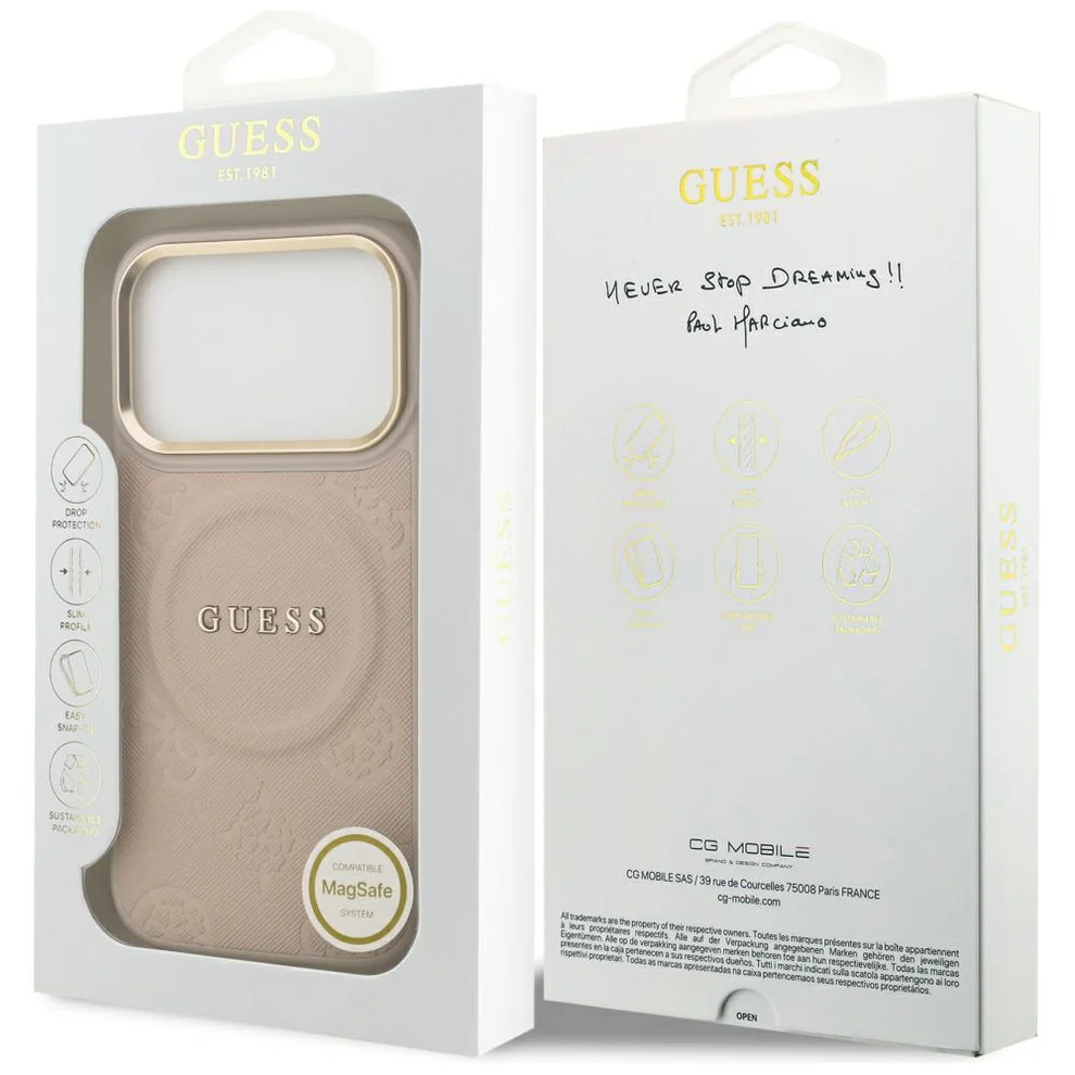 Θήκη Guess Peony Hot Stamp Magsafe Pink iPhone 17 Pro ΘΗΚΕΣ Guess Θήκη Guess Peony Hot Stamp Magsafe Pink iPhone 17 Pro - Image 7