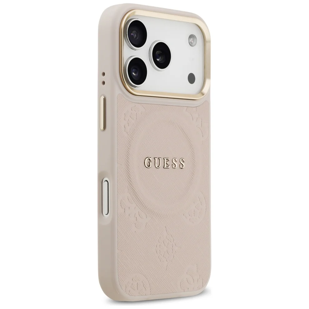 Θήκη Guess Peony Hot Stamp Magsafe Pink iPhone 17 Pro ΘΗΚΕΣ Guess Θήκη Guess Peony Hot Stamp Magsafe Pink iPhone 17 Pro - Image 3