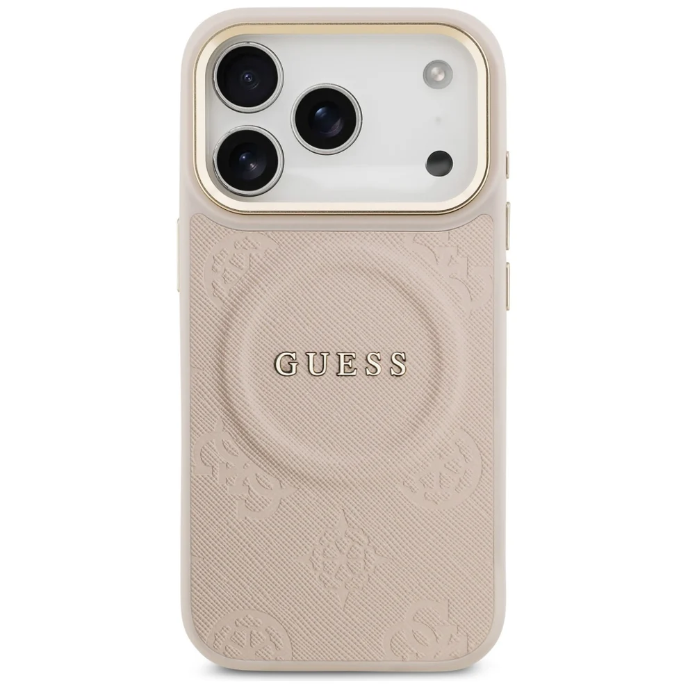 Θήκη Guess Peony Hot Stamp Magsafe Pink iPhone 17 Pro ΘΗΚΕΣ Guess Θήκη Guess Peony Hot Stamp Magsafe Pink iPhone 17 Pro - Image 2