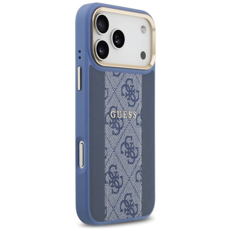 Θήκη Guess 4G Stripe Magsafe Blue iPhone 17 Pro Max ΘΗΚΕΣ Guess Θήκη Guess 4G Stripe Magsafe Blue iPhone 17 Pro Max - Image 5