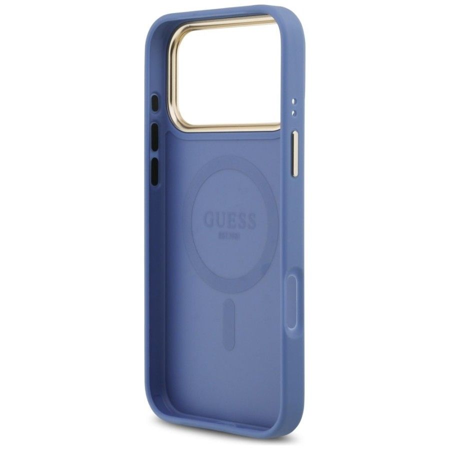 Θήκη Guess 4G Stripe Magsafe Blue iPhone 17 Pro Max ΘΗΚΕΣ Guess Θήκη Guess 4G Stripe Magsafe Blue iPhone 17 Pro Max - Image 3