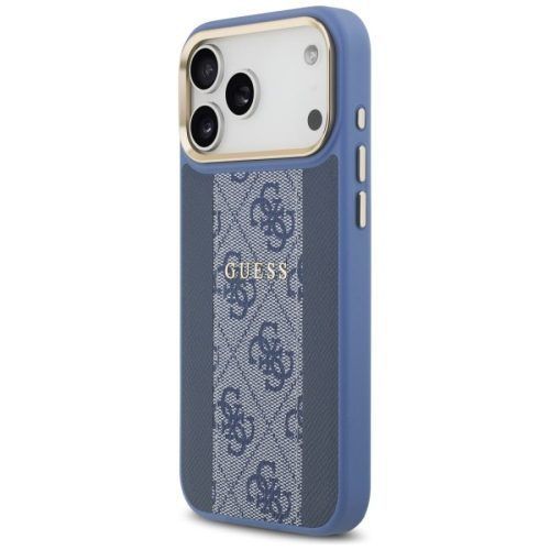 Alternative view of Θήκη Guess 4G Stripe Magsafe Blue iPhone 17 Pro Max
