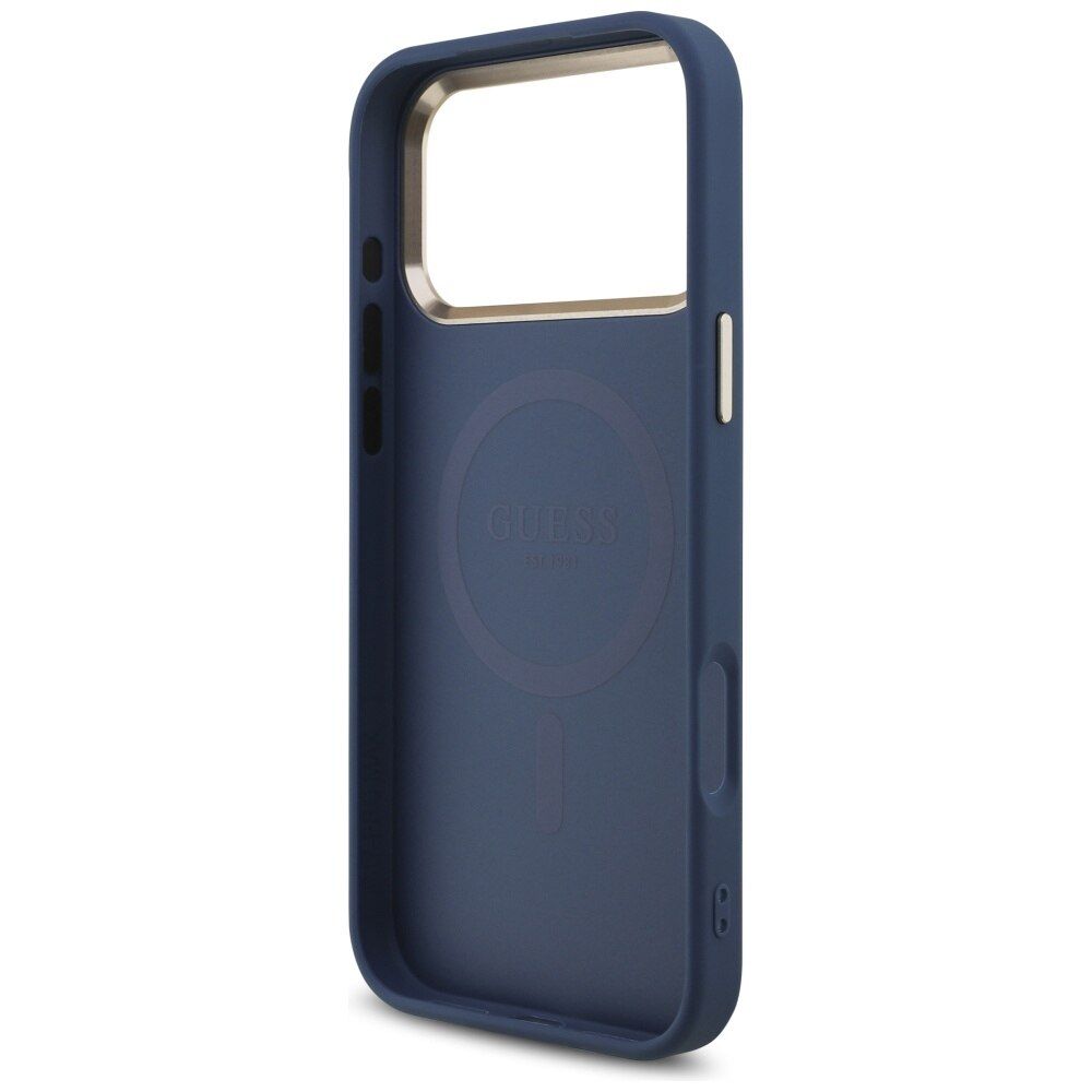 Θήκη Guess 4G Triangle Strass Magsafe Blue Gold iPhone 17 Pro Max ΘΗΚΕΣ Guess Θήκη Guess 4G Triangle Strass Magsafe Blue Gold iPhone 17 Pro Max - Image 4