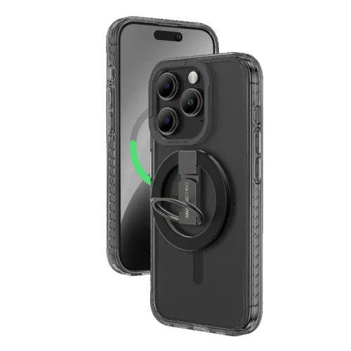 Θήκη AmazingThing Titan Pro MagSafe Grip Ring Set Black iPhone 15 Pro Max ΘΗΚΕΣ AmazingThing Θήκη AmazingThing Titan Pro MagSafe Grip Ring Set Black iPhone 15 Pro Max
