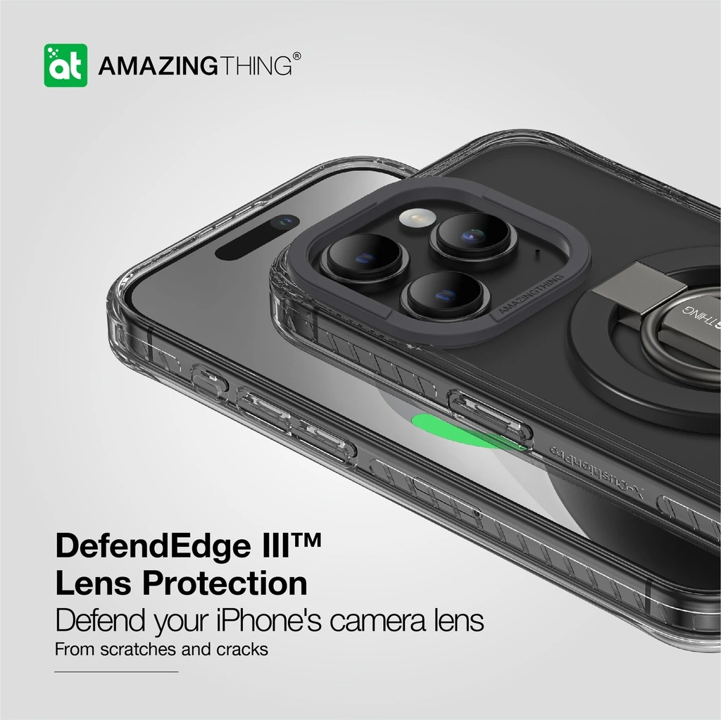 Θήκη AmazingThing Titan Pro MagSafe Grip Ring Set Black iPhone 15 Pro Max ΘΗΚΕΣ AmazingThing Θήκη AmazingThing Titan Pro MagSafe Grip Ring Set Black iPhone 15 Pro Max - Image 8