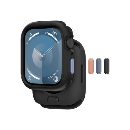 MagEasy Skin Series Case Midnight Black Apple Watch 44/45mm