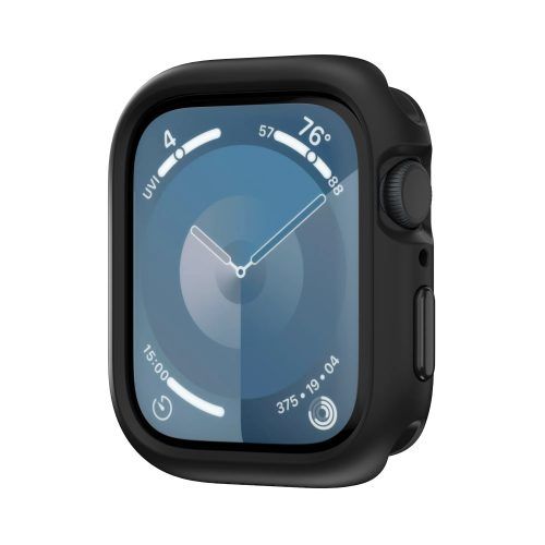 Alternative view of MagEasy Skin Series Case Midnight Black Apple Watch 44/45mm