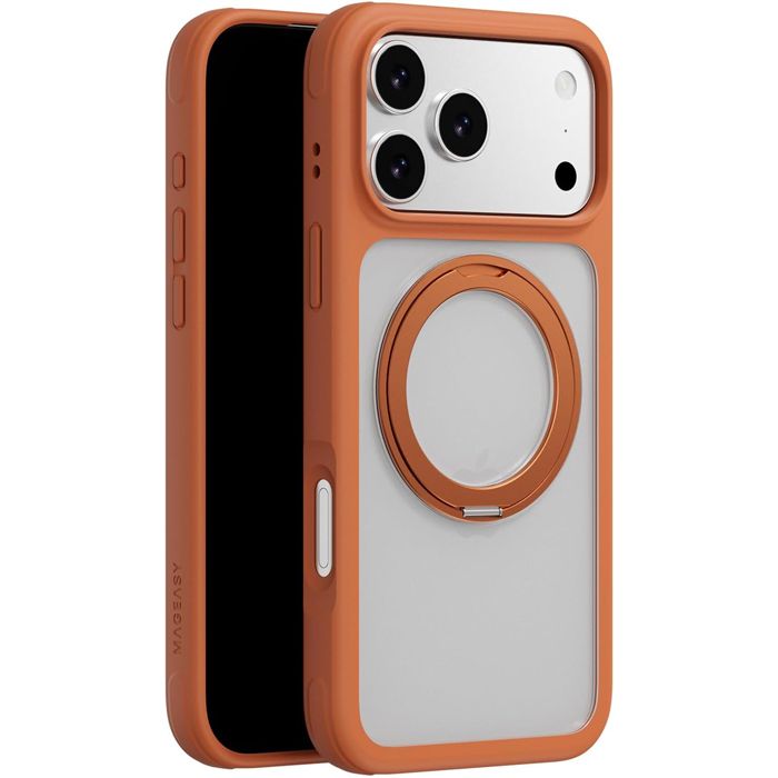Θήκη MagEasy MagStand 360 M Magsafe Coral iPhone 17 Pro ΘΗΚΕΣ MagEasy Θήκη MagEasy MagStand 360 M Magsafe Coral iPhone 17 Pro
