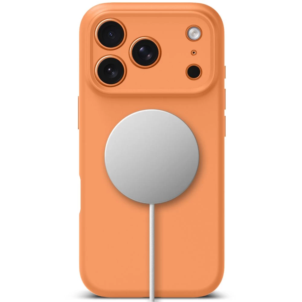 Θήκη Tech-Protect Silicone Magsafe Cosmic Orange iPhone 17 Pro Max ΘΗΚΕΣ Tech-Protect Θήκη Tech-Protect Silicone Magsafe Cosmic Orange iPhone 17 Pro Max - Image 3