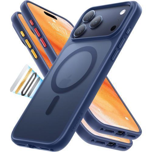 Θήκη Torras Guardian MagSafe Midnight Blue iPhone 17 Pro Max ΘΗΚΕΣ TORRAS Θήκη Torras Guardian MagSafe Midnight Blue iPhone 17 Pro Max