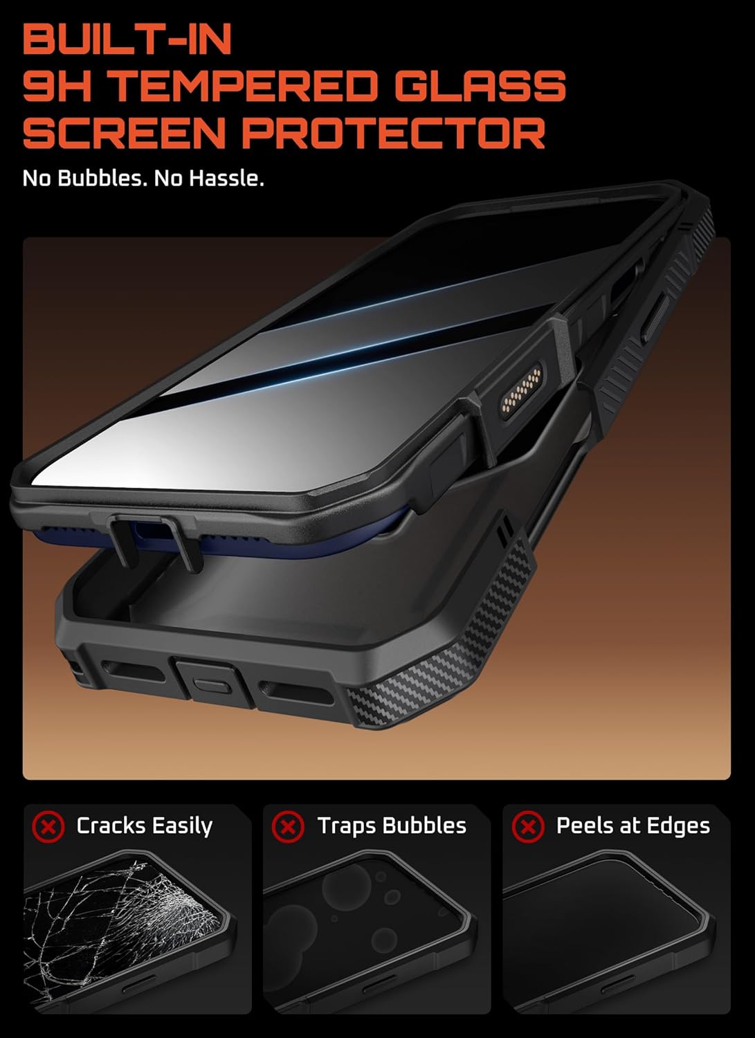 Θήκη Supcase Unicorn Beetle Grip Pro MagSafe Black iPhone 17 Pro Max ΘΗΚΕΣ SUPCASE Θήκη Supcase Unicorn Beetle Grip Pro MagSafe Black iPhone 17 Pro Max - Image 2