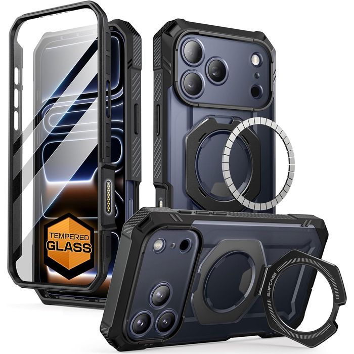 Θήκη Supcase Unicorn Beetle Grip Pro MagSafe Black iPhone 17 Pro Max ΘΗΚΕΣ SUPCASE Θήκη Supcase Unicorn Beetle Grip Pro MagSafe Black iPhone 17 Pro Max