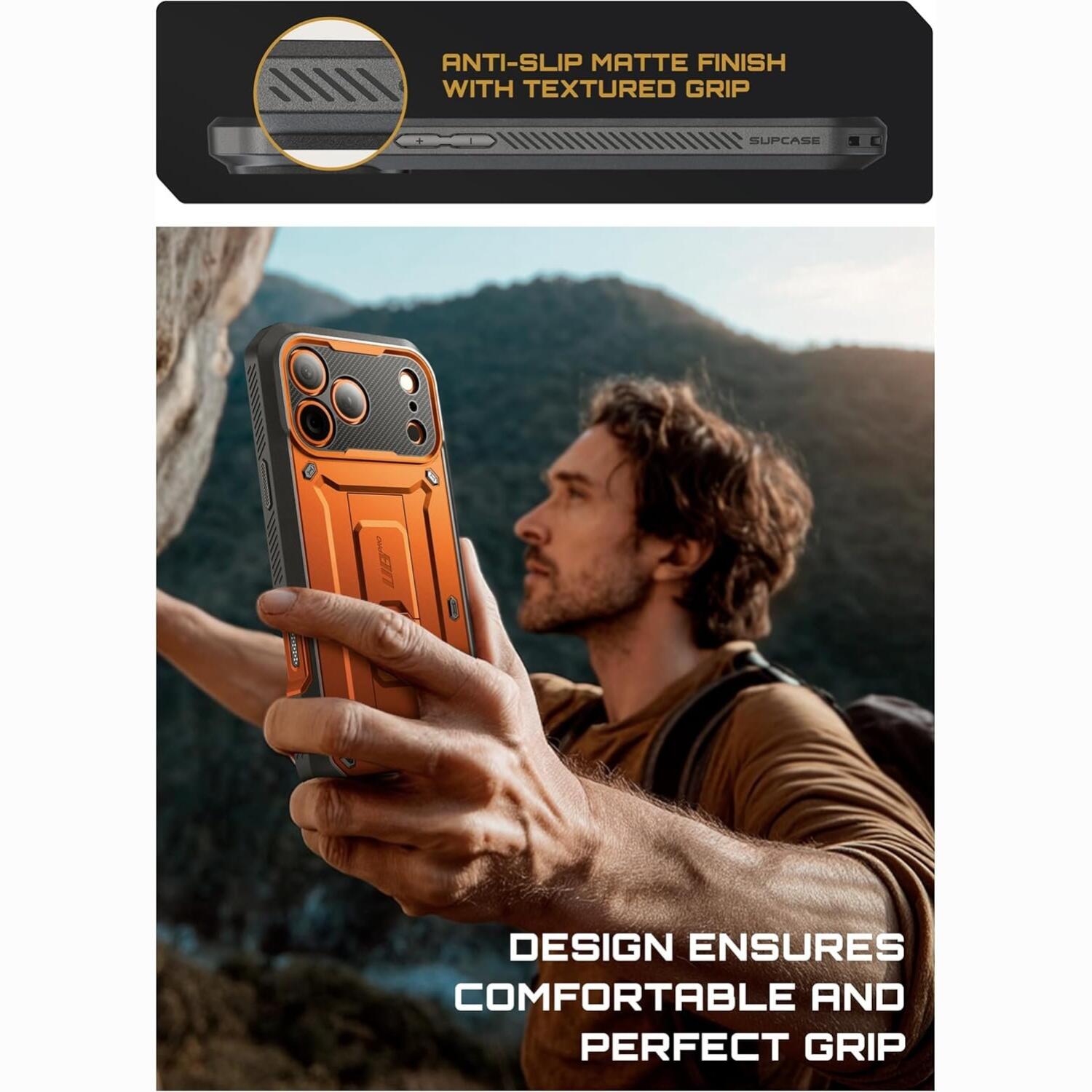 Θήκη Supcase Unicorn Beetle Pro 360 MagSafe Coral iPhone 17 Pro ΘΗΚΕΣ SUPCASE Θήκη Supcase Unicorn Beetle Pro 360 MagSafe Coral iPhone 17 Pro - Image 8