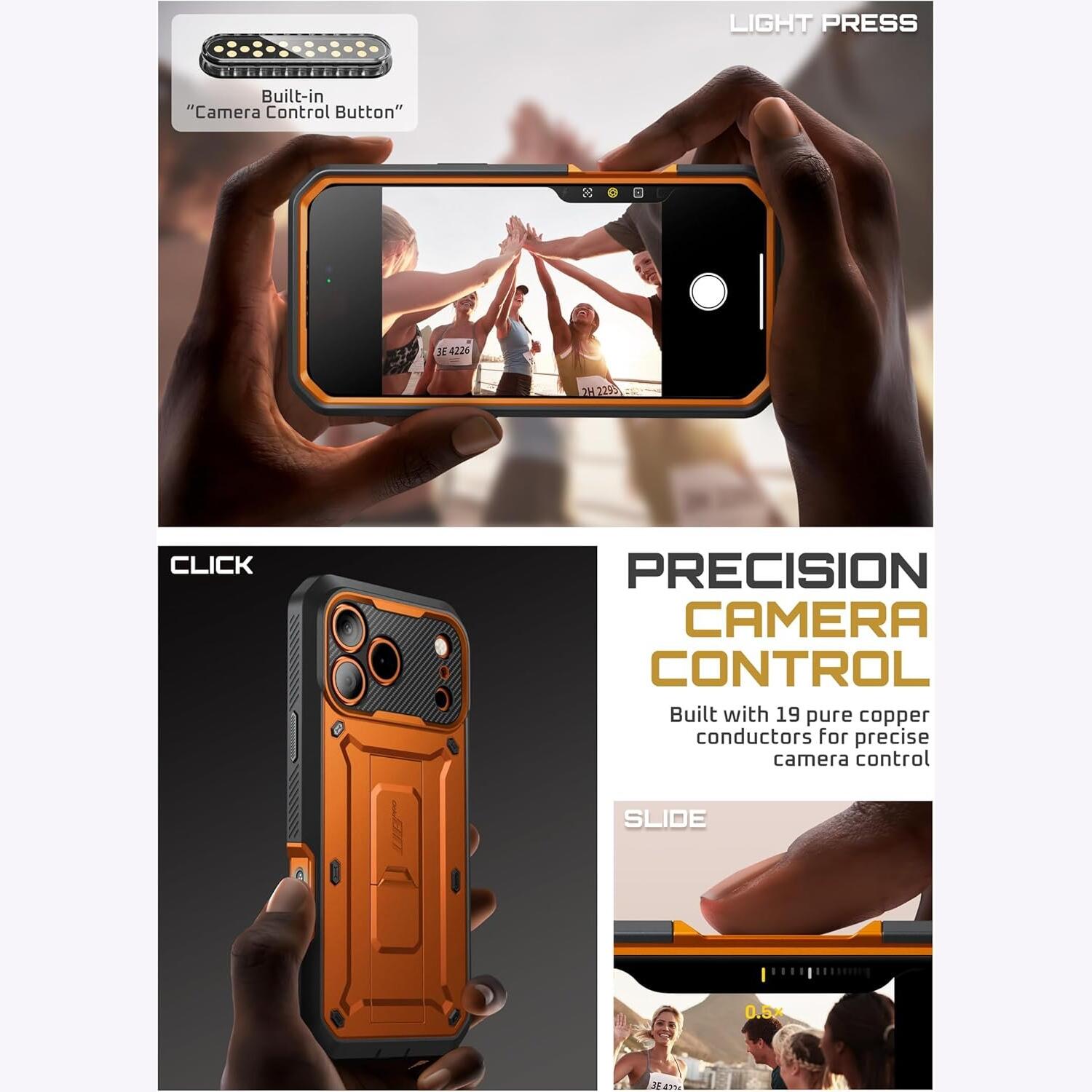 Θήκη Supcase Unicorn Beetle Pro 360 MagSafe Coral iPhone 17 Pro ΘΗΚΕΣ SUPCASE Θήκη Supcase Unicorn Beetle Pro 360 MagSafe Coral iPhone 17 Pro - Image 3