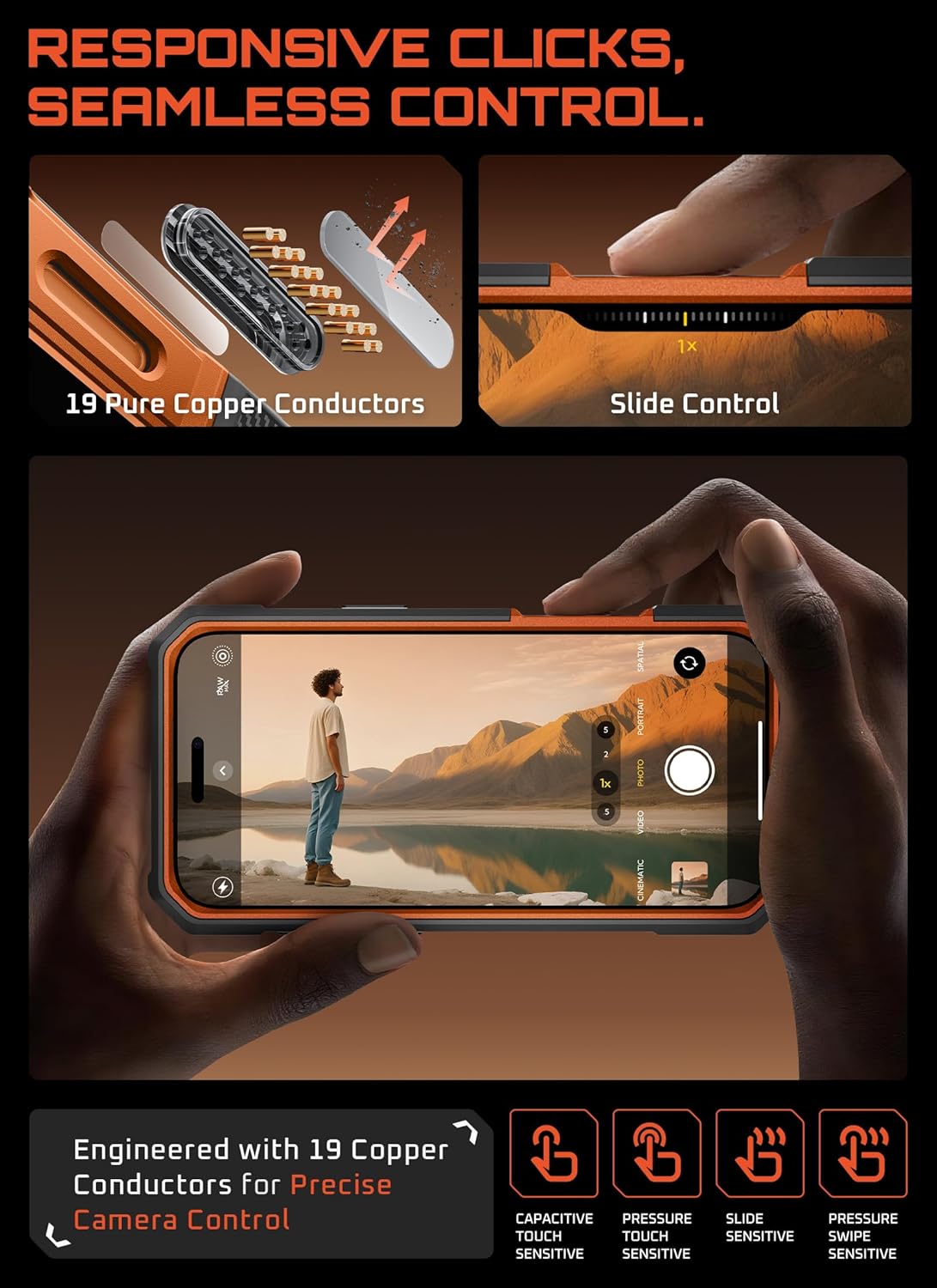 Θήκη Supcase Unicorn Beetle Grip Pro MagSafe Coral iPhone 17 Pro ΘΗΚΕΣ SUPCASE Θήκη Supcase Unicorn Beetle Grip Pro MagSafe Coral iPhone 17 Pro - Image 6