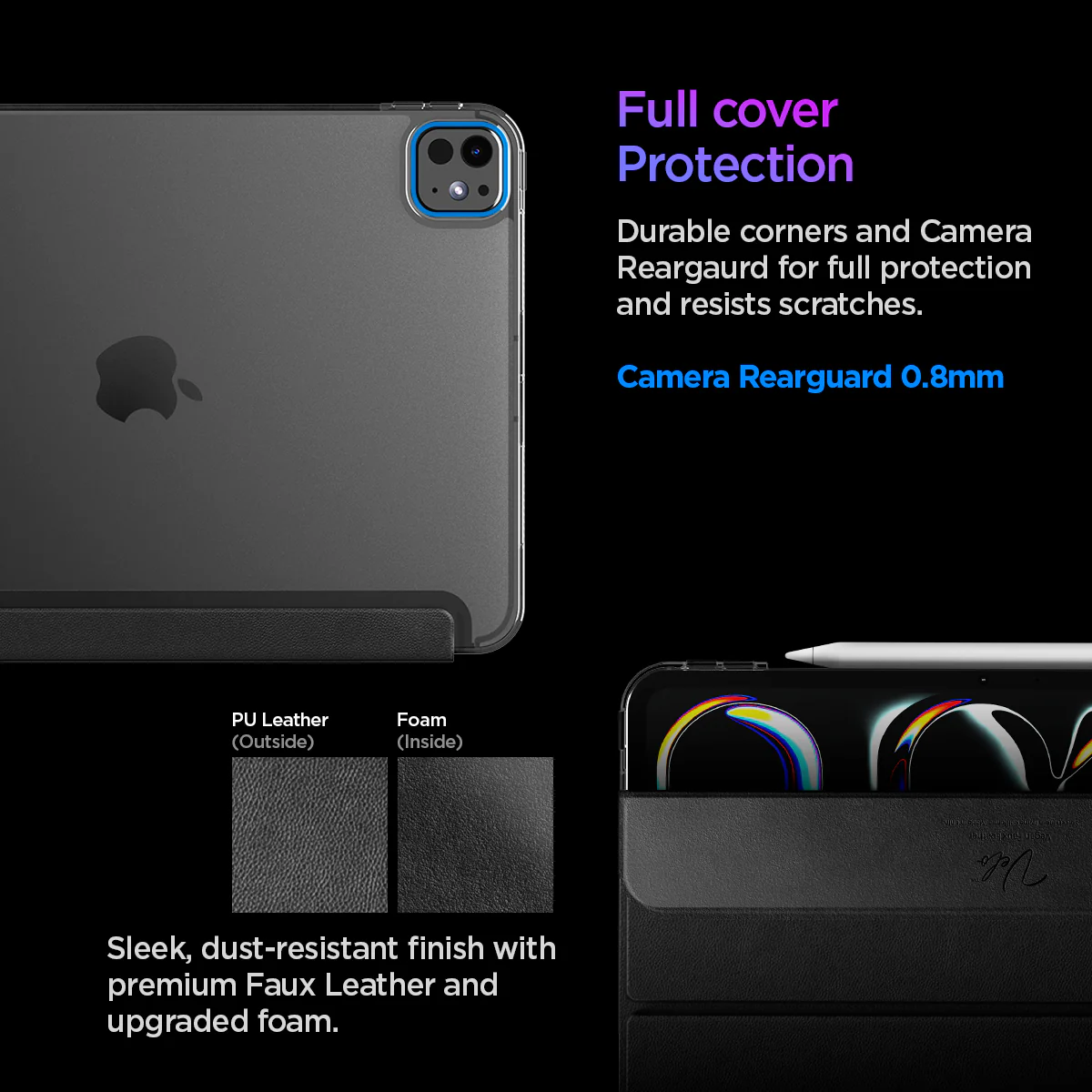 Θήκη Spigen Liquid Air Folio Black iPad Pro 11 2024/2025 ΘΗΚΕΣ Spigen Θήκη Spigen Liquid Air Folio Black iPad Pro 11 2024/2025 - Image 3