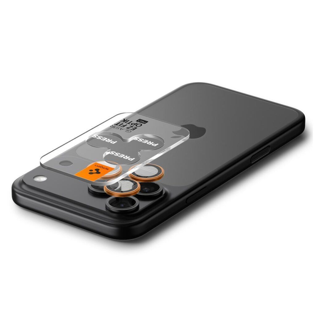 (2-Pack) Spigen Glass tR EZ Fit Optik Pro HD Camera Lens Protector Black Samsung Galaxy Z Flip 7/8 Προστασία Οθόνης Samsung Spigen (2-Pack) Spigen Glass tR EZ Fit Optik Pro HD Camera Lens Protector Black Samsung Galaxy Z Flip 7/8 - Image 3