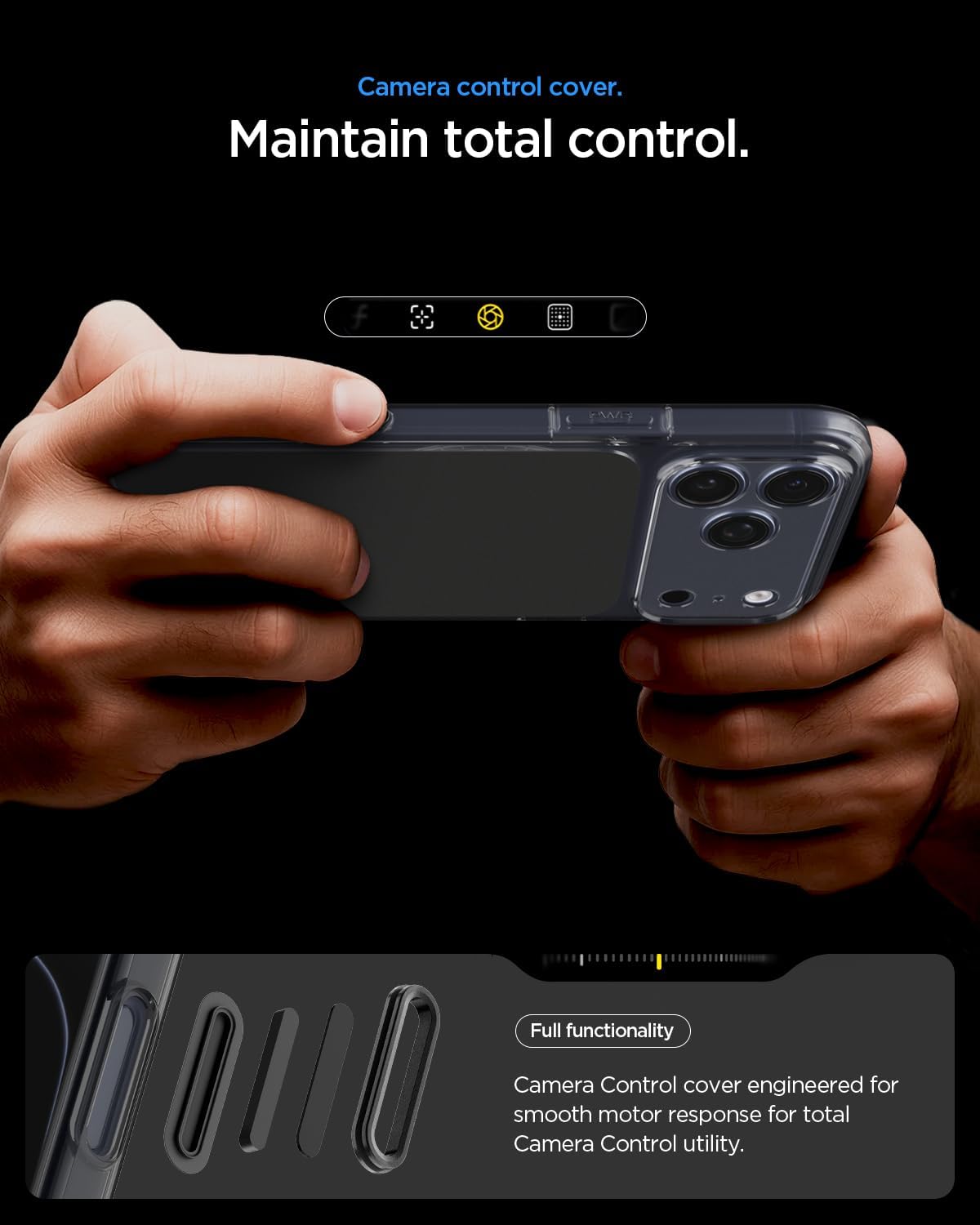 Θήκη Spigen Ultra Hybrid T MagFit Matte Black iPhone 17 Pro Max ΘΗΚΕΣ Spigen Θήκη Spigen Ultra Hybrid T MagFit Matte Black iPhone 17 Pro Max - Image 7