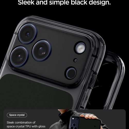 Alternative view of Θήκη Spigen Ultra Hybrid T MagFit Matte Black iPhone 17 Pro