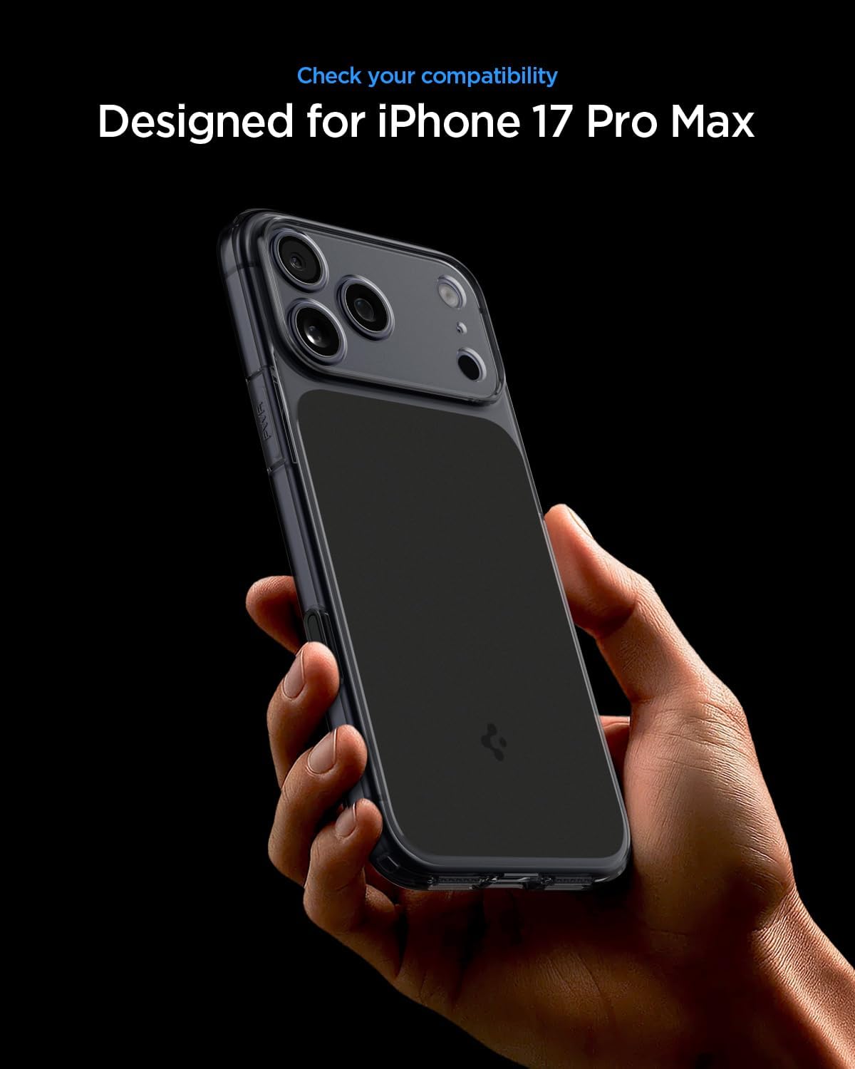 Θήκη Spigen Ultra Hybrid T MagFit Matte Black iPhone 17 Pro Max ΘΗΚΕΣ Spigen Θήκη Spigen Ultra Hybrid T MagFit Matte Black iPhone 17 Pro Max - Image 8