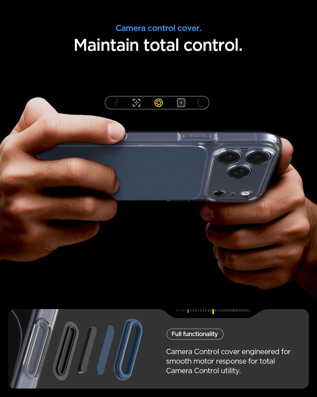 Θήκη Spigen Ultra Hybrid T MagFit Matte Blue iPhone 17 Pro Max ΘΗΚΕΣ Spigen Θήκη Spigen Ultra Hybrid T MagFit Matte Blue iPhone 17 Pro Max - Image 2
