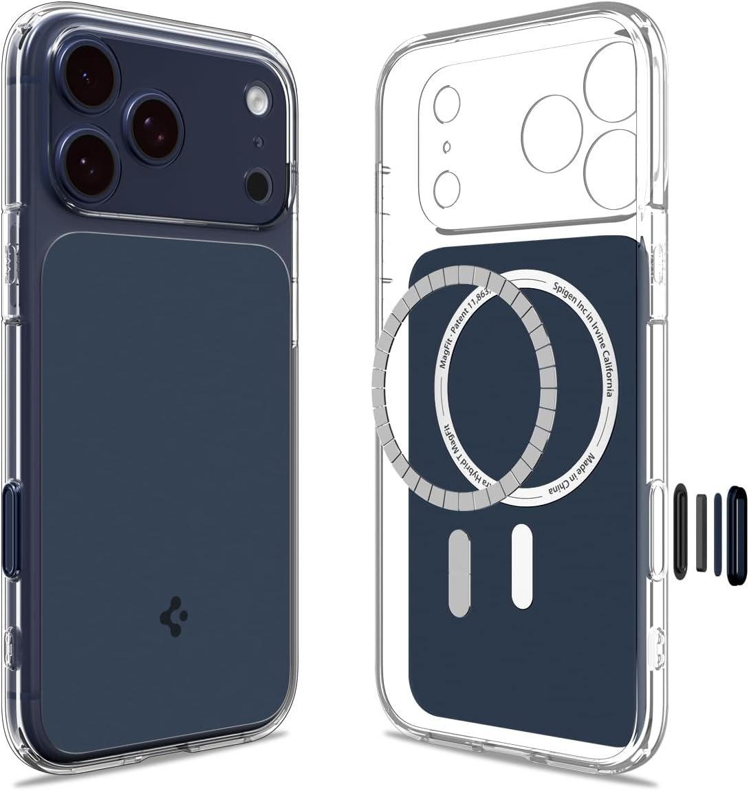 Θήκη Spigen Ultra Hybrid T MagFit Matte Blue iPhone 17 Pro Max ΘΗΚΕΣ Spigen Θήκη Spigen Ultra Hybrid T MagFit Matte Blue iPhone 17 Pro Max - Image 10